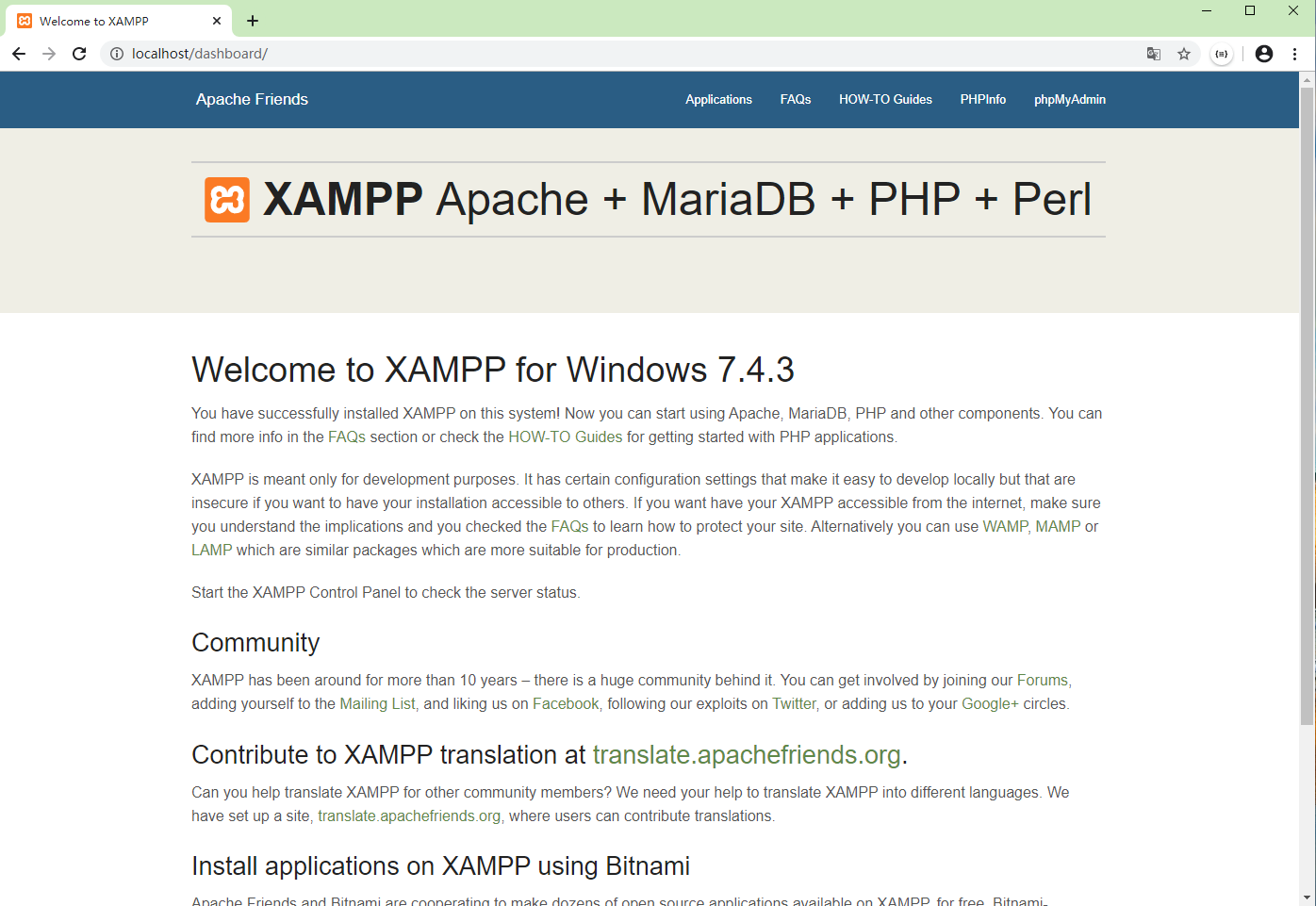 xampp php 7 xdebug phpstorm