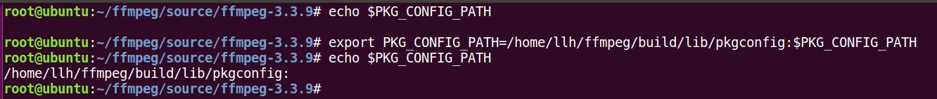 ffmpeg linux path