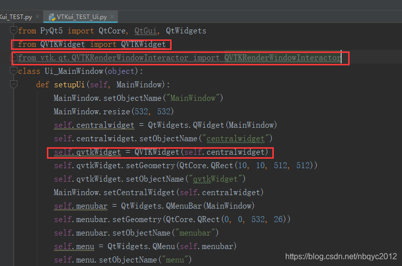 Python、VTK和QTdesigner的联合使用中遇到的问题-CSDN博客
