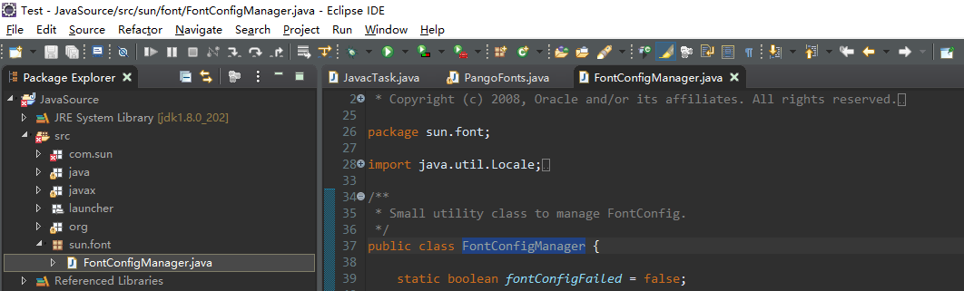 FontConfigManager