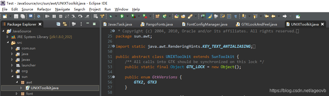 GtkVersions