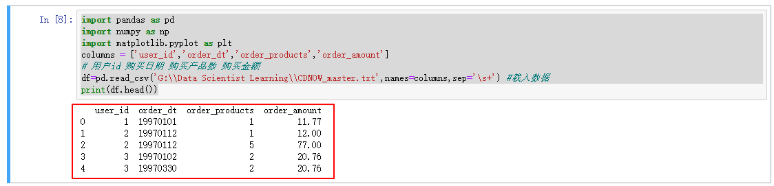 [机器学习笔记] Python数据分析：用户消费行为（持续更新）_python 产品的人均消费-CSDN博客
