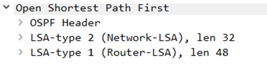 OSPF基础，五种数据包，七类LSA