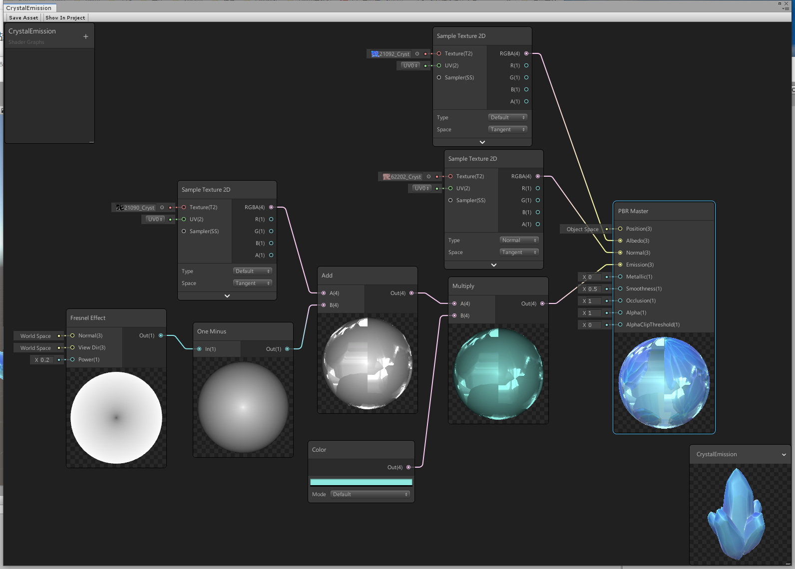 [ShaderGraph]12.水晶效果_unity水晶-CSDN博客