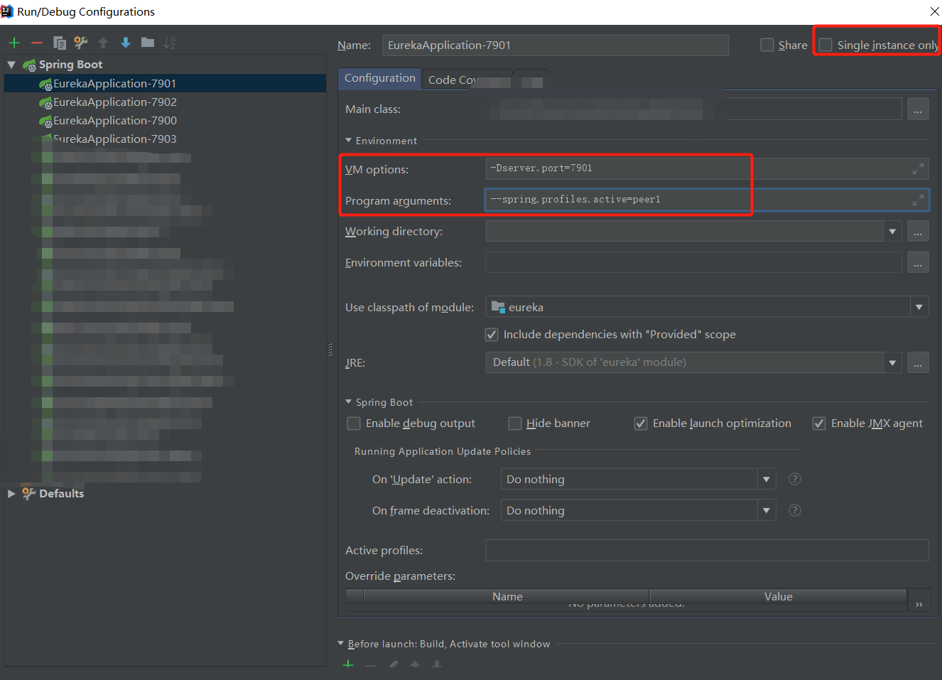 eureka server启动后，端口号默认变为8080，没有读取yml文件_配置中心服务启动起来怎么端口是8080CSDN博客