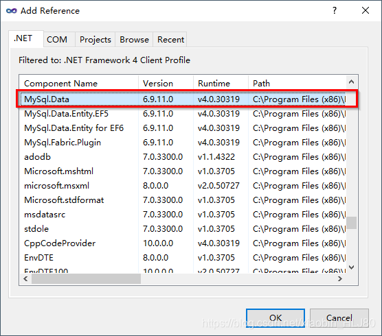 MySQL Connector/Net 的简单使用_数据库_veic_2005#163.com-CSDN博客