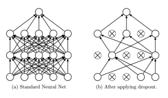 Dropout示意图