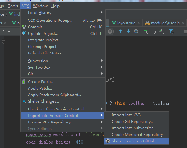 webstorm use git and github - Programmer Sought