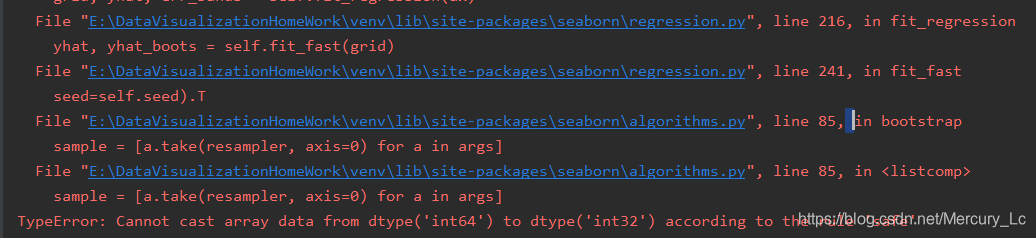 TypeError Cannot Cast Array Data From Dtype Int64 To Dtype Int32