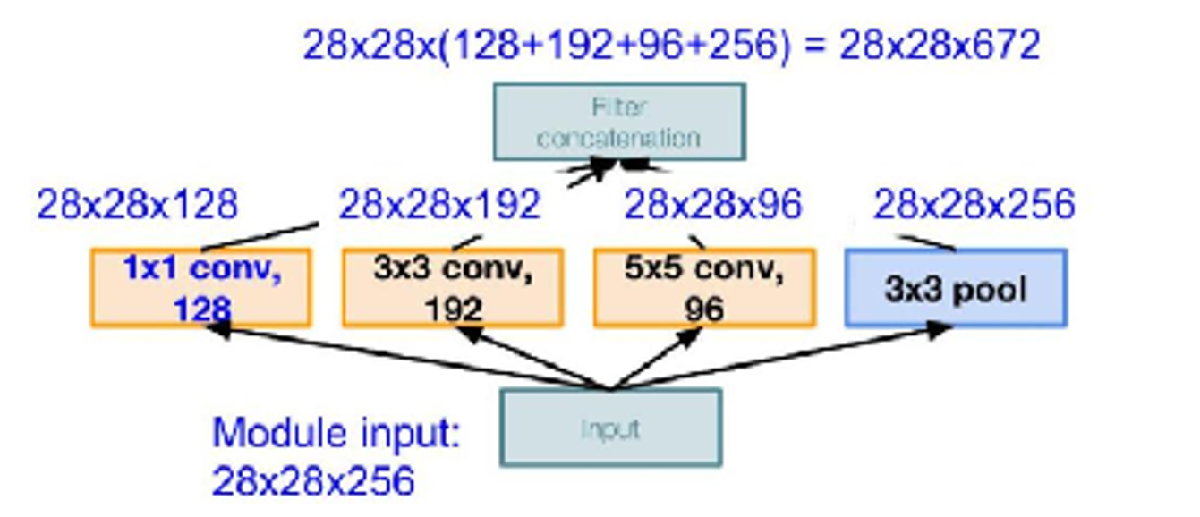 cnn典型模型及pytorch实现 googlenet