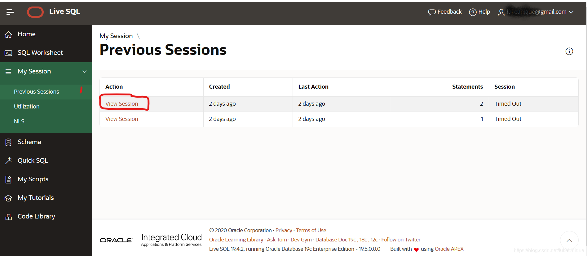 最方便的在线Oracle SQL学习环境--Live SQL_oracle sql 在线-CSDN博客