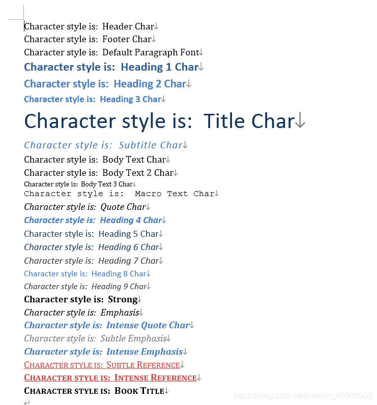 用python解析word文件(三):style_python docx style-CSDN博客