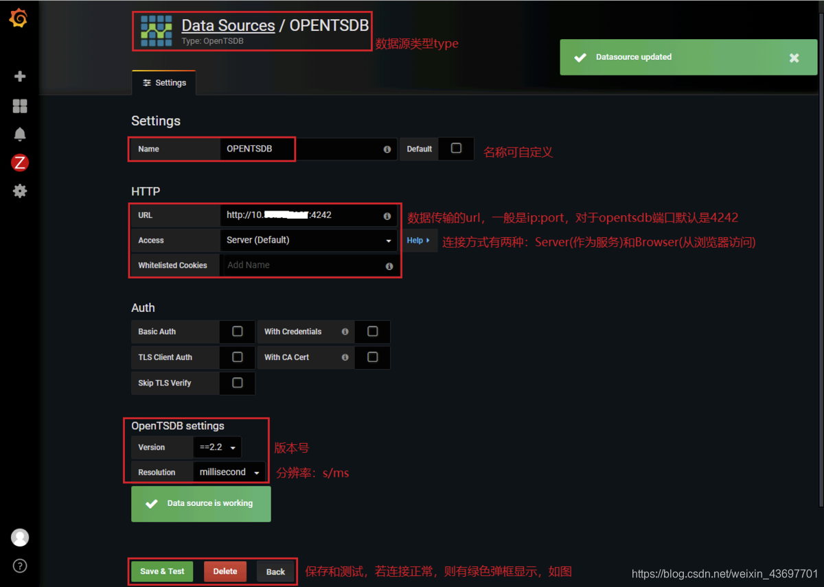 opentsdb数据源配置示例