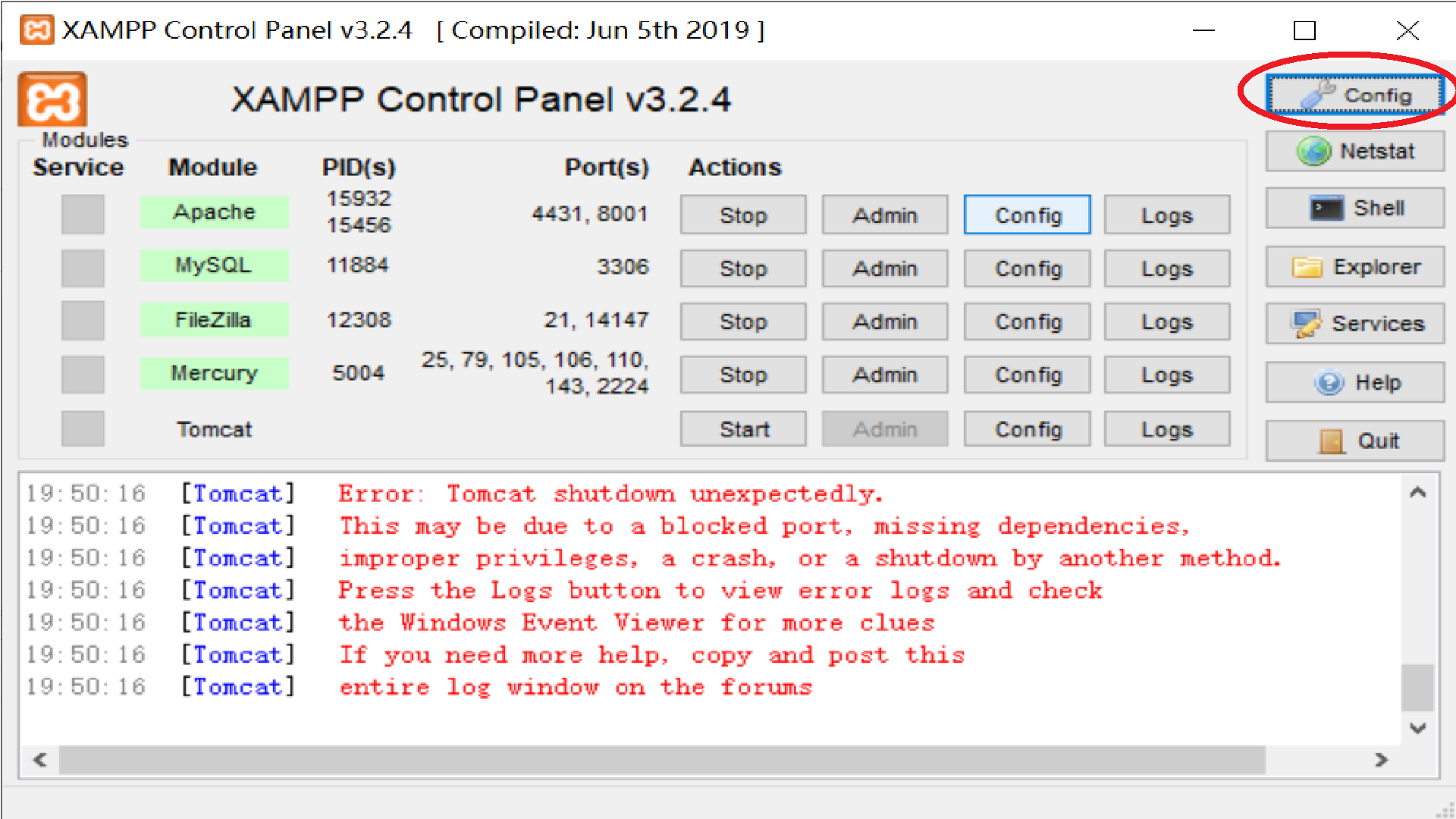 xampp ssl configuration