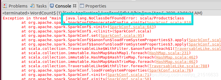 NoClassDefFoundError