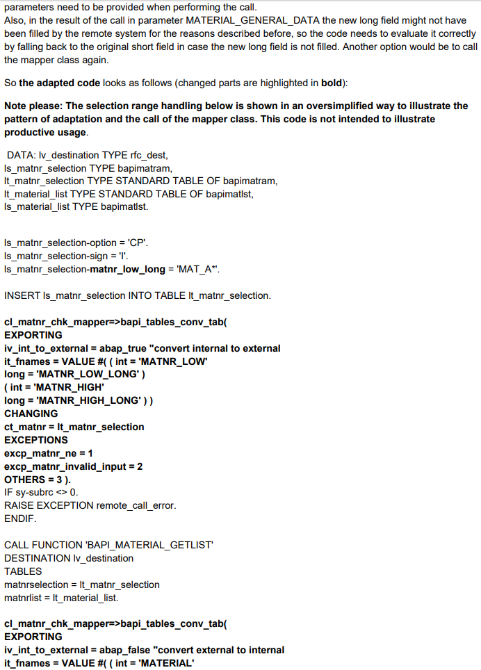 Material Number Field Length Extension Code Adaptions_sap 物料编号字段长度扩展CSDN博客