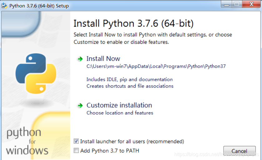 win7安装python3.7出现setup failed,成功解决_failed to download python-3.7.7-CSDN博客