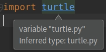Study：解决PyCharm中turtle模块无法使用的问题