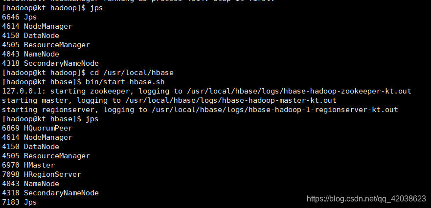 Hadoop——HBase配置、shell编程和api编程-左眼会陪右眼哭の博客