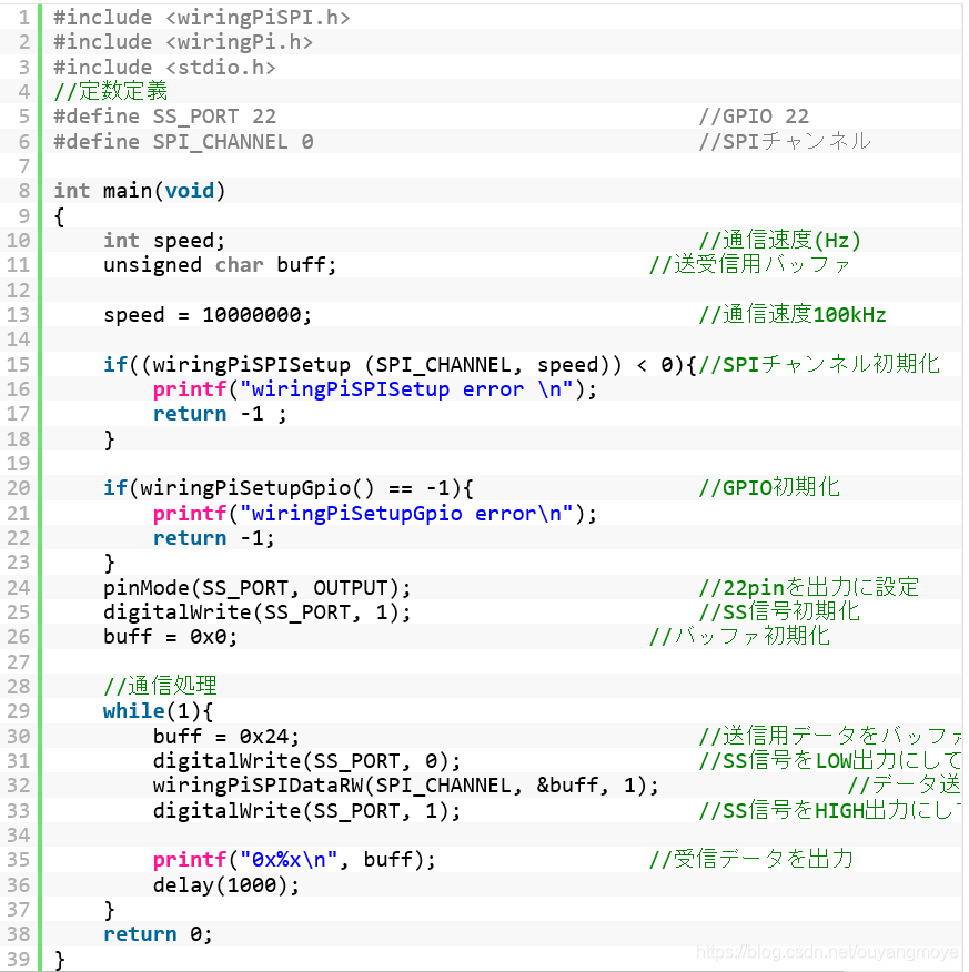 Raspberry Piでspi通信系列 转载 Ouyangmoye的博客 Csdn博客