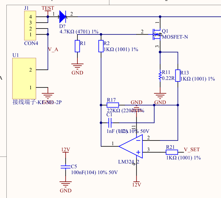 手把手教你設計簡易電子負載儀