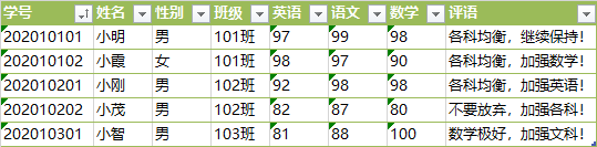 Excel 数据