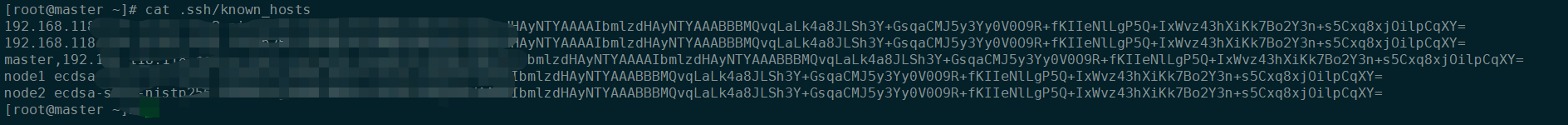 八斗十六期系列学习比记--The authenticity of host 'node2 (xxx.xxx.xxx.xxx)' can't be established.