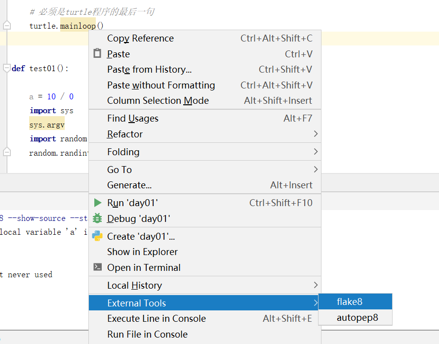 pycharm配置flake8语法插件和autopep8代码规范插件_pycharm flake8-CSDN博客