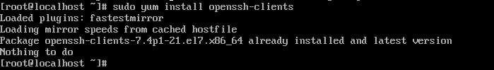 openssh-clients