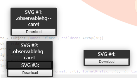 不写js代码，如何一键保存d3.js绘制的网页svg图