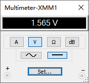 Multisim仪器仪表的示数方框如何截图