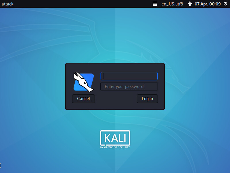 kali vnc