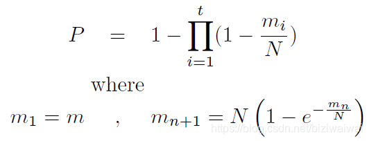 tasa de éxito se calcula