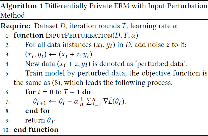 【论文记录】Input Perturbation: A New Paradigm between Central and Local Differential Privacy