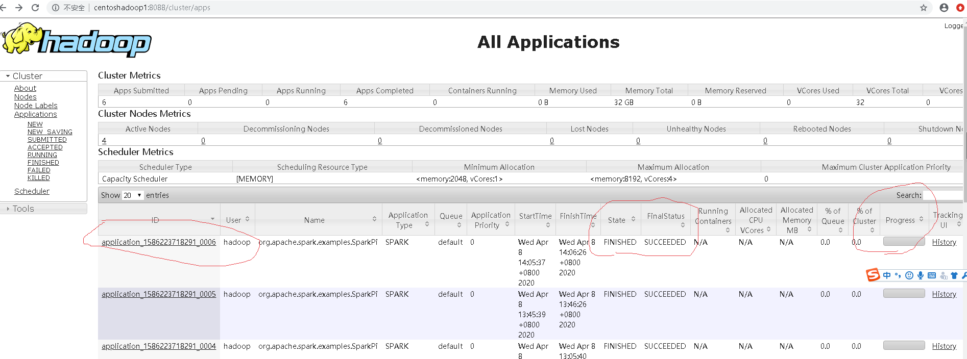 Spark集群环境搭建( Spark On YARN模式)_sparksubmit提交final status undefinedCSDN博客