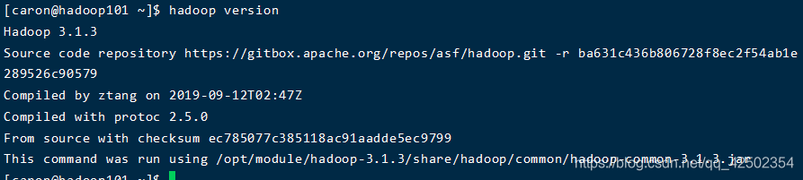 Hadoop 3.1.3