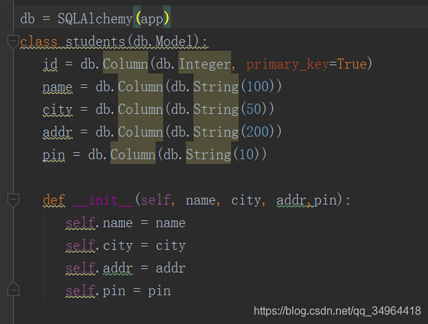python使用flask框架从数据库读取数据(flask+mysql+flask_sqlalchemy)_flask框架添加选择,从而查询 ...