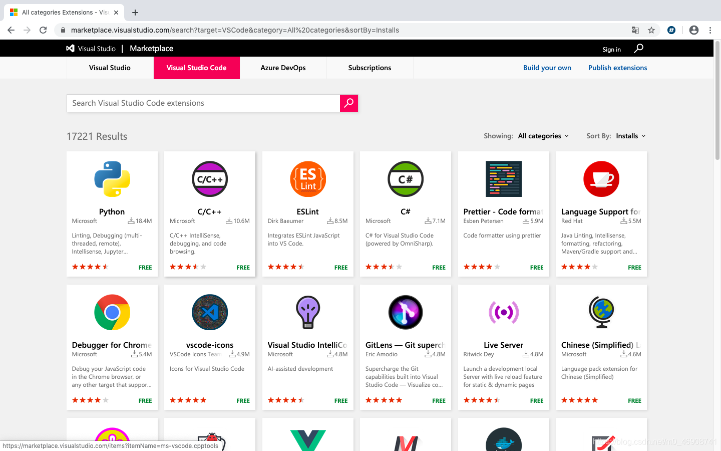 C/C++、Python、Code Runner、CodeLLDB