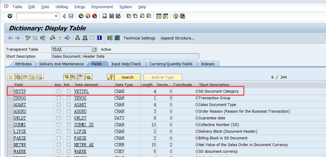 Adaption of custom code related to the field length extension of Data element VBTYPCSDN博客