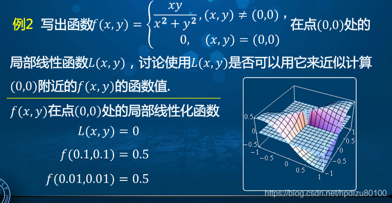 高等数学学习笔记——第六十五讲——全微分概念_二元曲线的切向量-CSDN博客