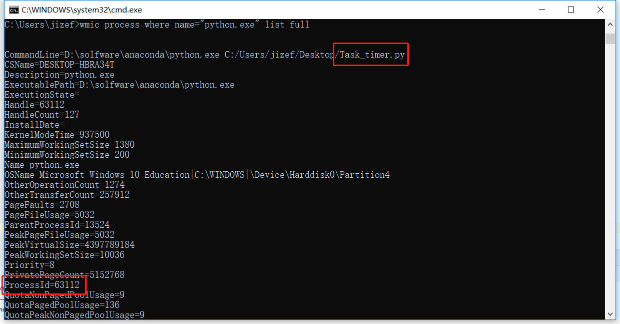 windows:定时/进程结束执行命令_定时结束进程-csdn博客
