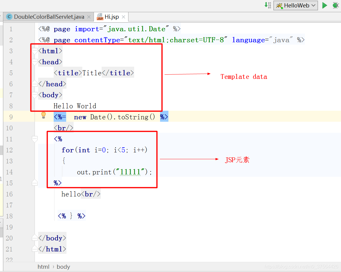 Jsp(Java Server Pages)简介_在传统的网页html文件中加入 java程序片段(scriptlet)和( ),就构成了 ...