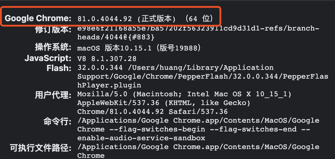 Mac安装chrome和驱动文件 Rain287的博客 Csdn博客