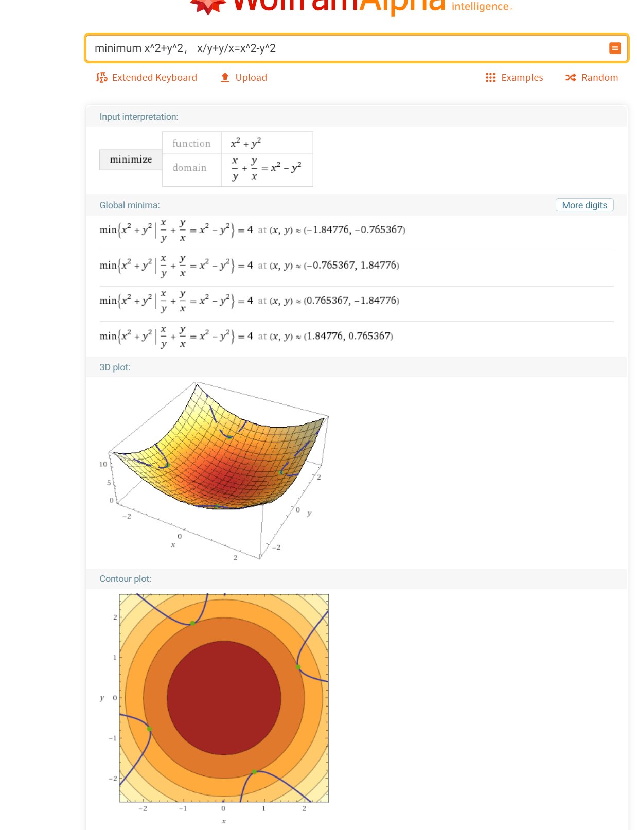 利用Wolfram Alpha解决数学，金融，物理等应用问题用法举例_路拾遗的 