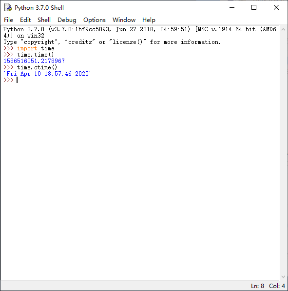 python 利用time库ctime函数获取系统当前时间_time.ctimeCSDN博客
