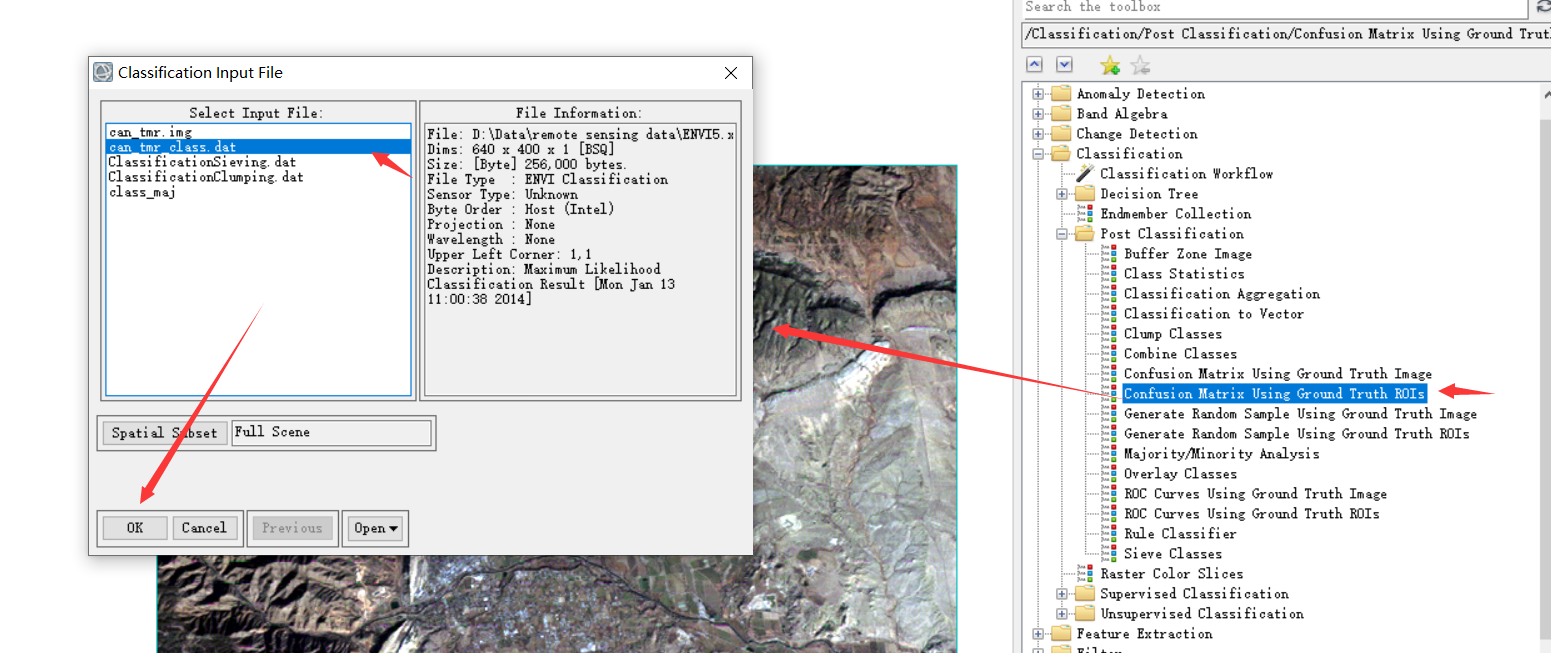 ENVI入门系列教程---二、图像分析---11.分类后处理_envi分类后处理_胡侃有料的博客-CSDN博客
