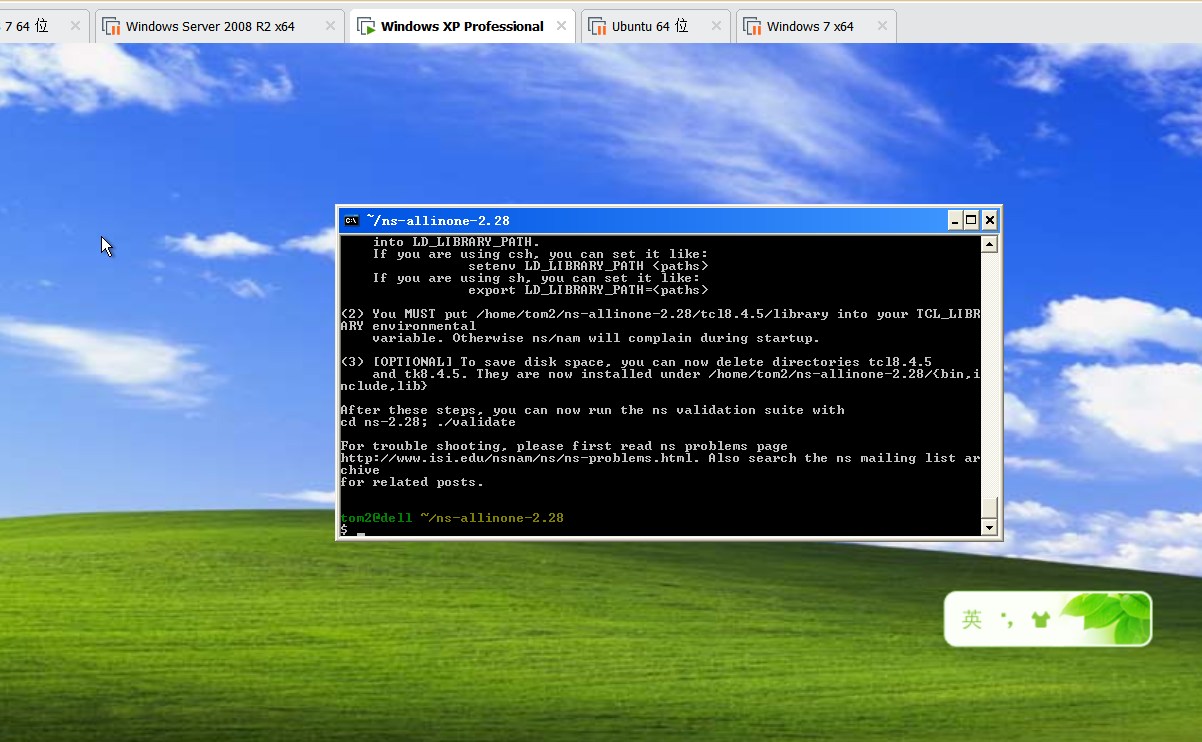 Windows+Cygwin+NS2安装_ns2安装在windows环境下-CSDN博客