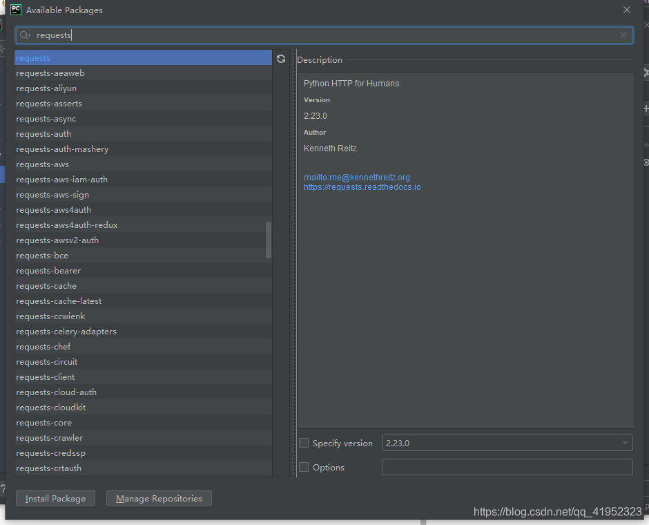 解决requests,已经安装却无法import问题_已经pip install requests,后面在pycharm报错line 1, in