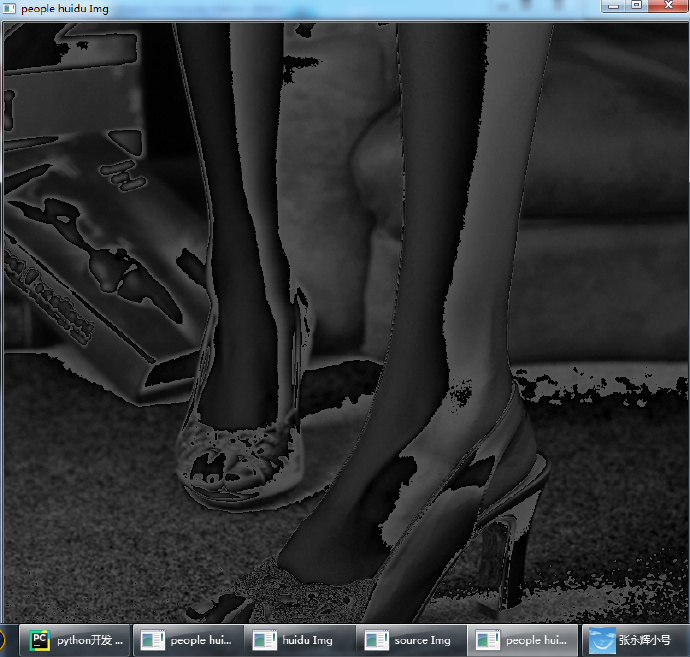 一张美女的大白腿图片