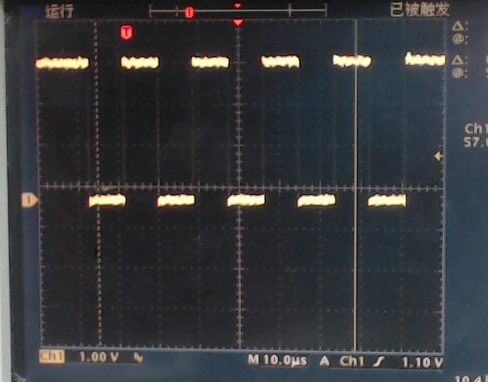 ▲TXD 输出信号波形